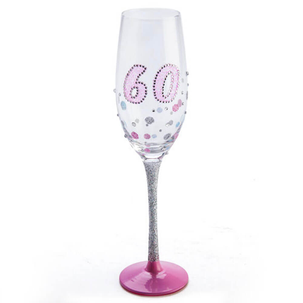 Birthday Sparkle Champagne Flute