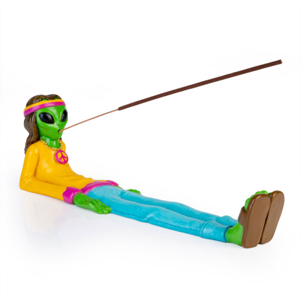 Alien Hippie Incense Burner