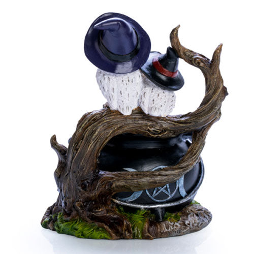 Snowy Owl Cauldron LED Light
