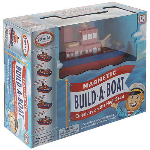 Magnetic Build-a-Boat High Seas Toy Play Set