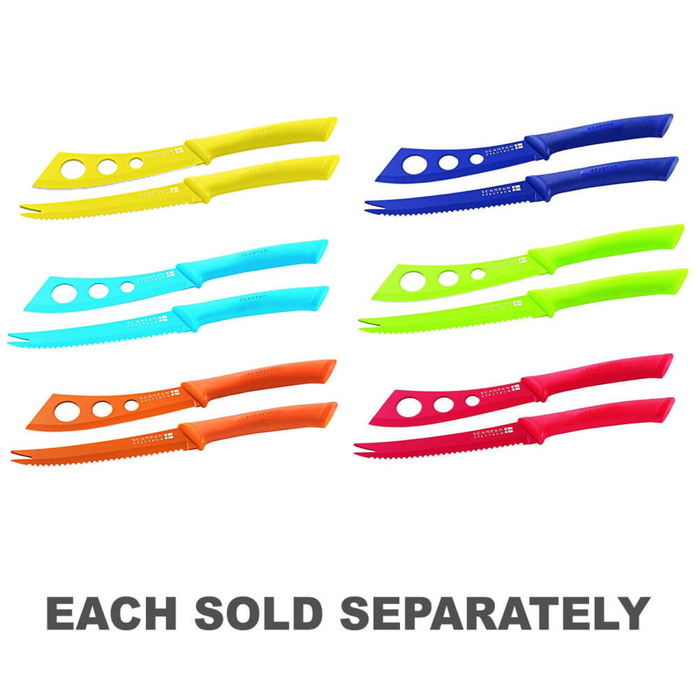 Scanpan Spectrum Cheese Knife Set