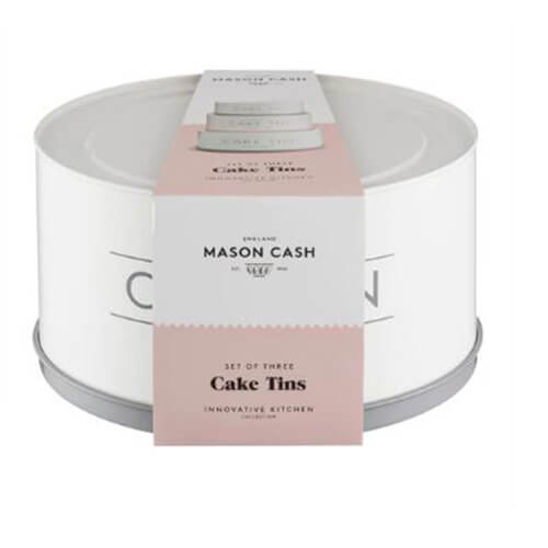 Mason Cash Innovative Kitchen Cake Tins Set (3pcs)