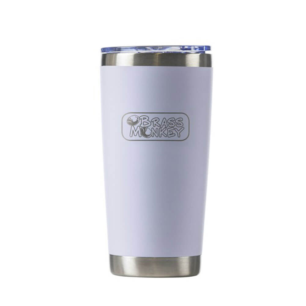 Brass Monkey Stainless Steel Push Lid Cup (590mL)