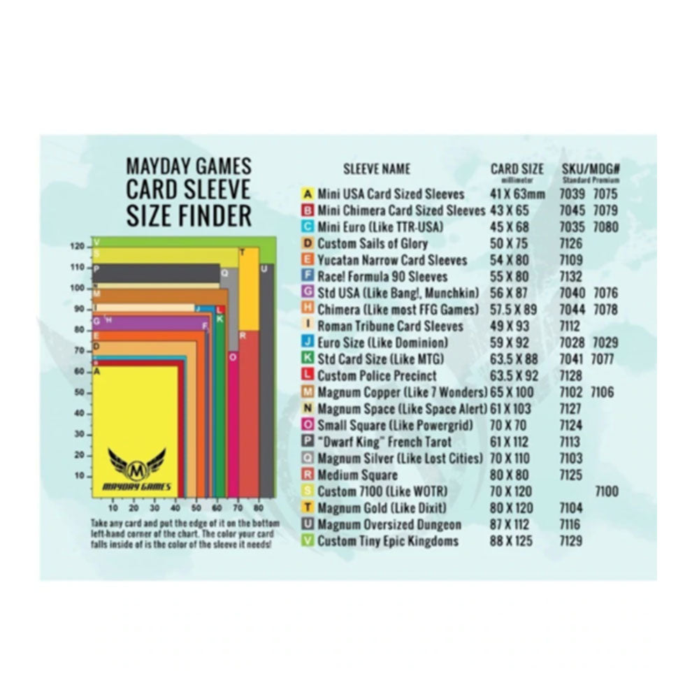 Mayday 8 X 11' Retail Counter Sleeve Guide