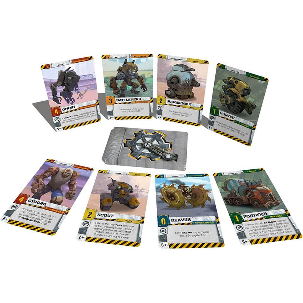 Diesel Demolition Derby Card Game