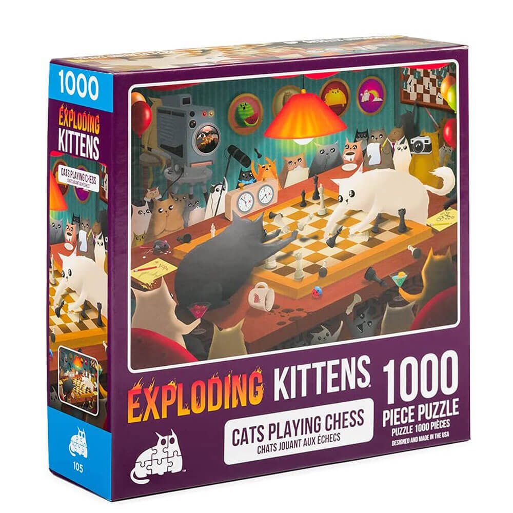 Exploding Kittens Cats 1000pcs Puzzle