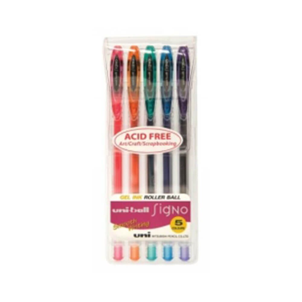 Uni-Ball Signo Fine Gel Pen Assorted Color