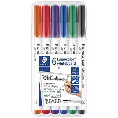 Staedtler Whiteboard Marker 1mm Assorted