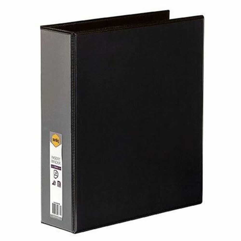 Marbig 4 D-ring Clearview Insert Binder 50mm (A4)