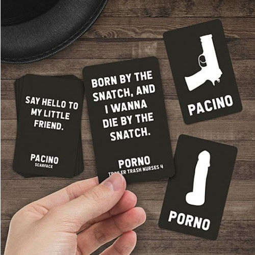 Gift Republic Porno or Pacino Card Game